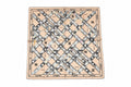 Authentic Chanel Chain-Link CC Logo Silk Square Scarf 90cm - Beige